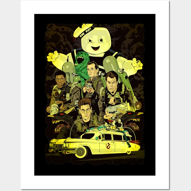 Ghostbusters Wall Art by THEVARIO